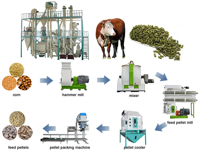 Making Animal Feed Pellets From Hay Agriculture XPRT