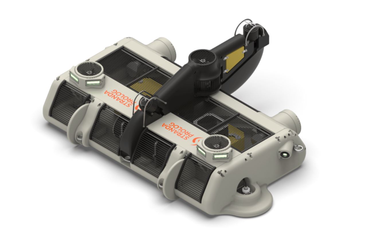 Manta Fish Farming Cage Net Cleaner By Hoseth Technology