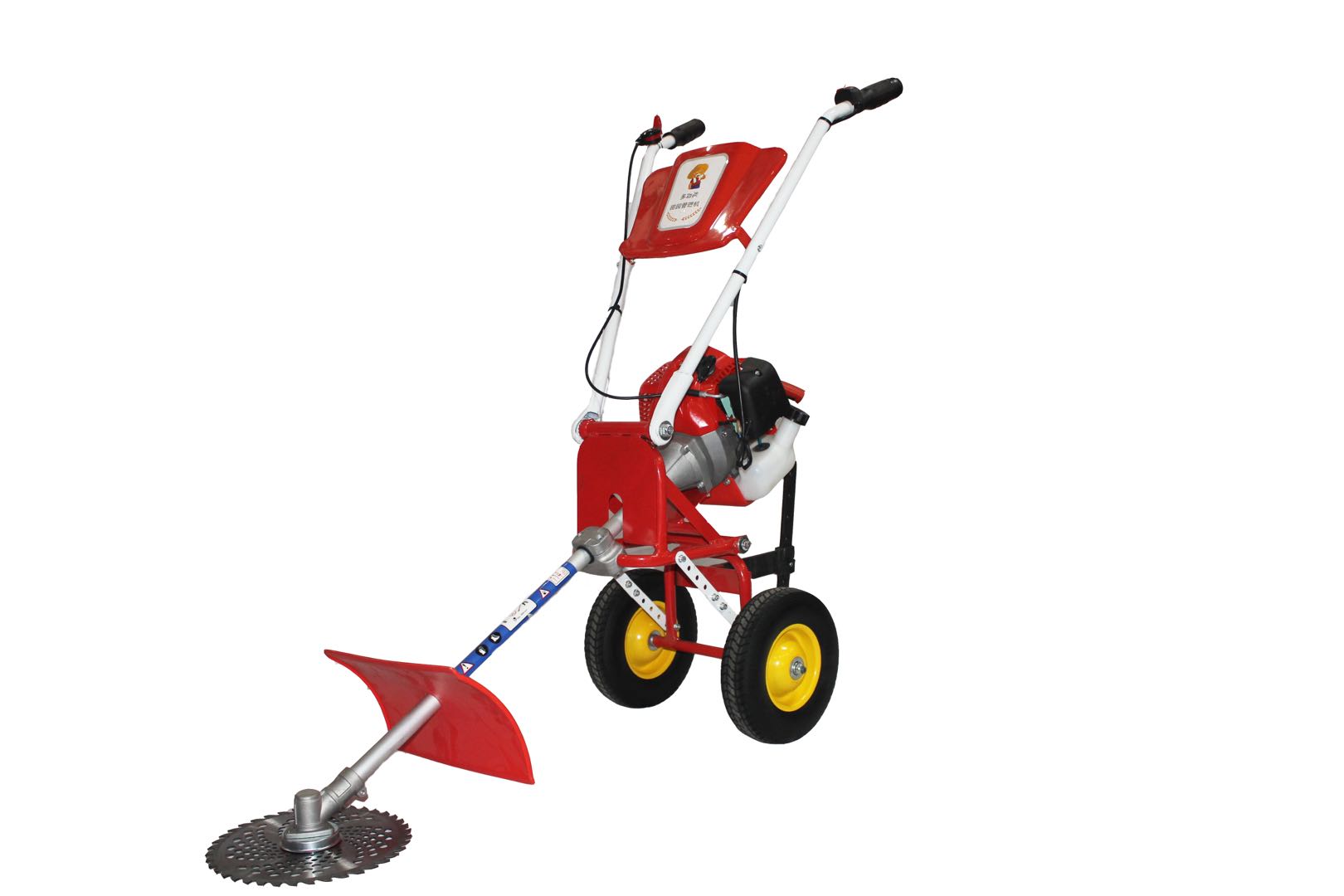 MH106 New Type Hand Push Brush Cutter by MiHoo Garden Tool