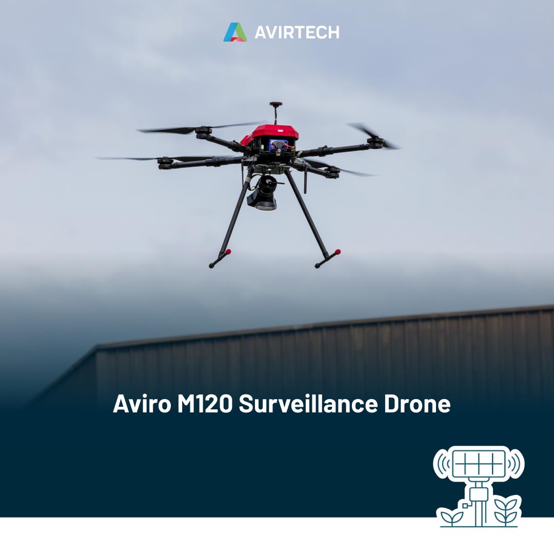 Terra Agri Aviro M120 Agriculture Surveillance Drone Surveillance