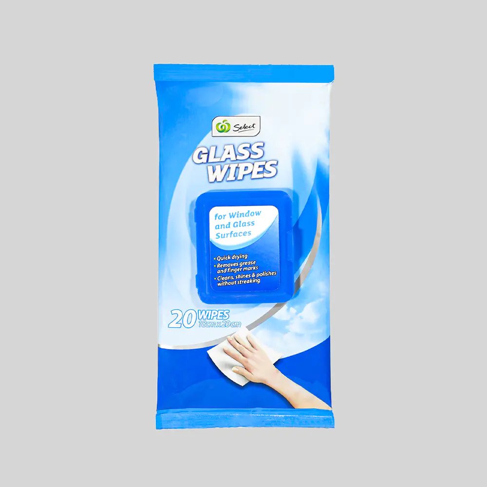 Household Cleaning Wipes Glass/Lens Cleaner Wipes