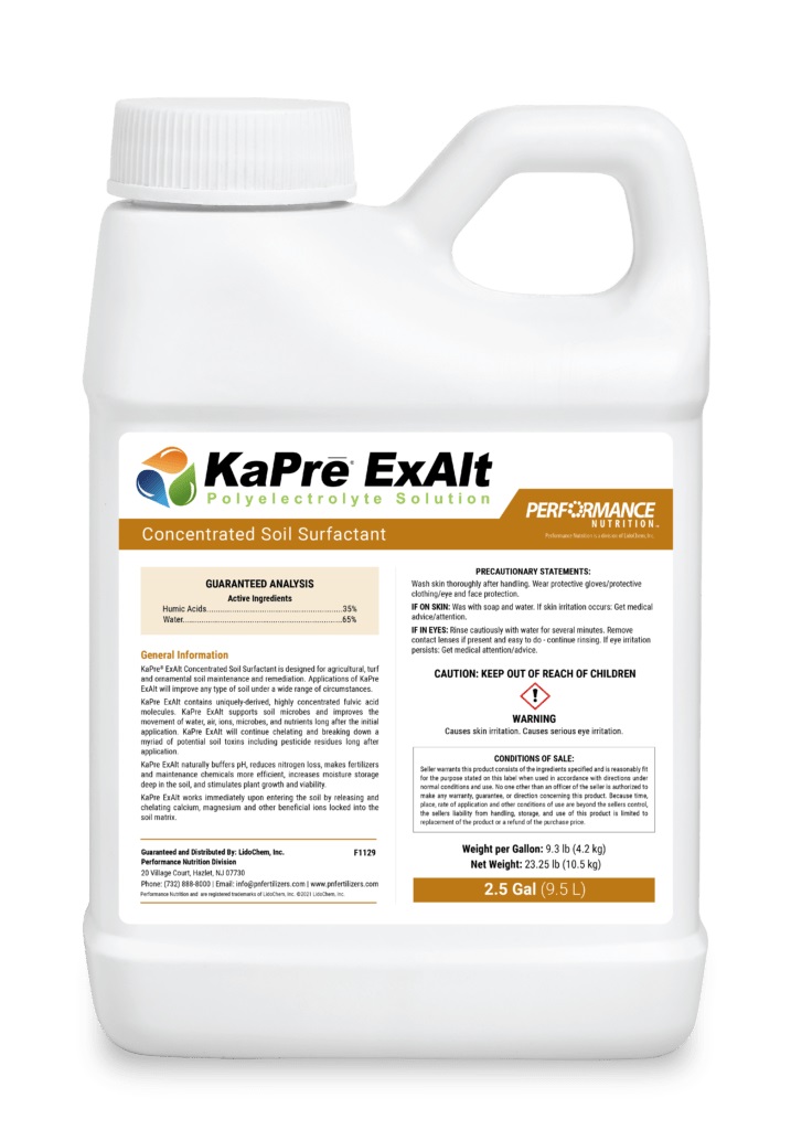 Exalt Label Kapre Exalt Concentrated Fulvic Acid Solution
