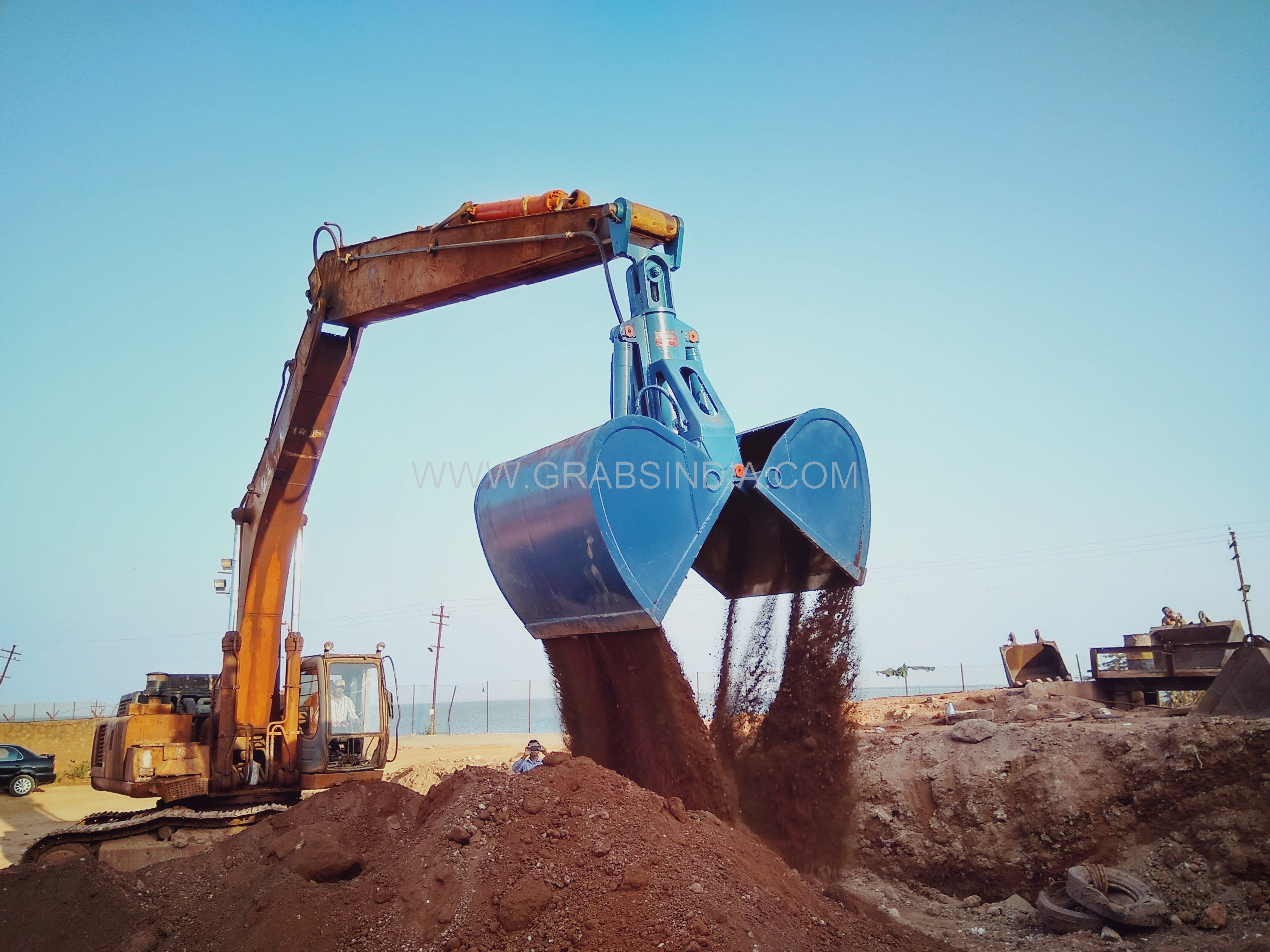 Clamshell Attachment Grabs CAG Clamshell Attachment Bulk