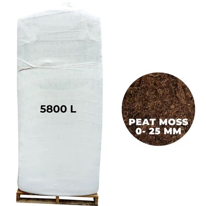 ASB Professional WP025 White Sphagnum Peat Moss Substrate Growing Media