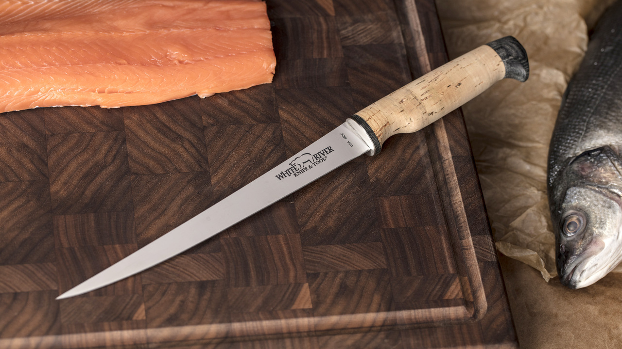 WhiteRiver Fishing Traditional Fillet Knife by White