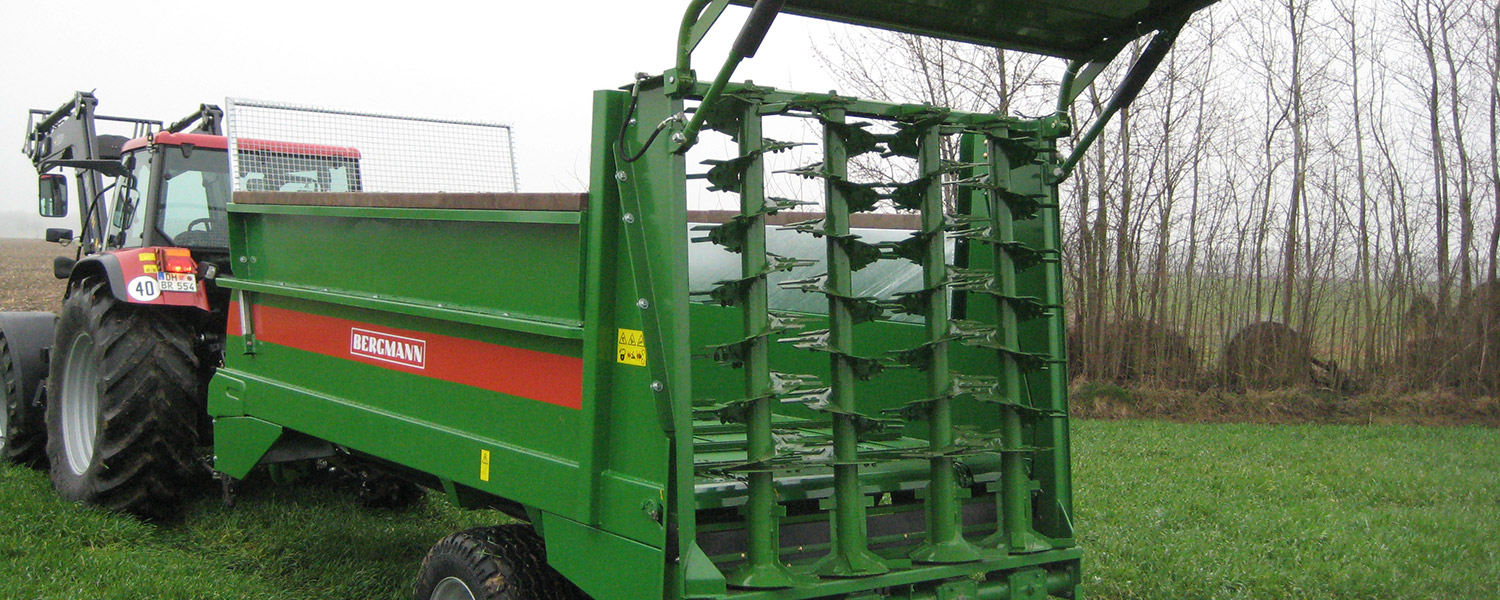 Bergmann M 1080 Manure Spreaders Single axle Manure
