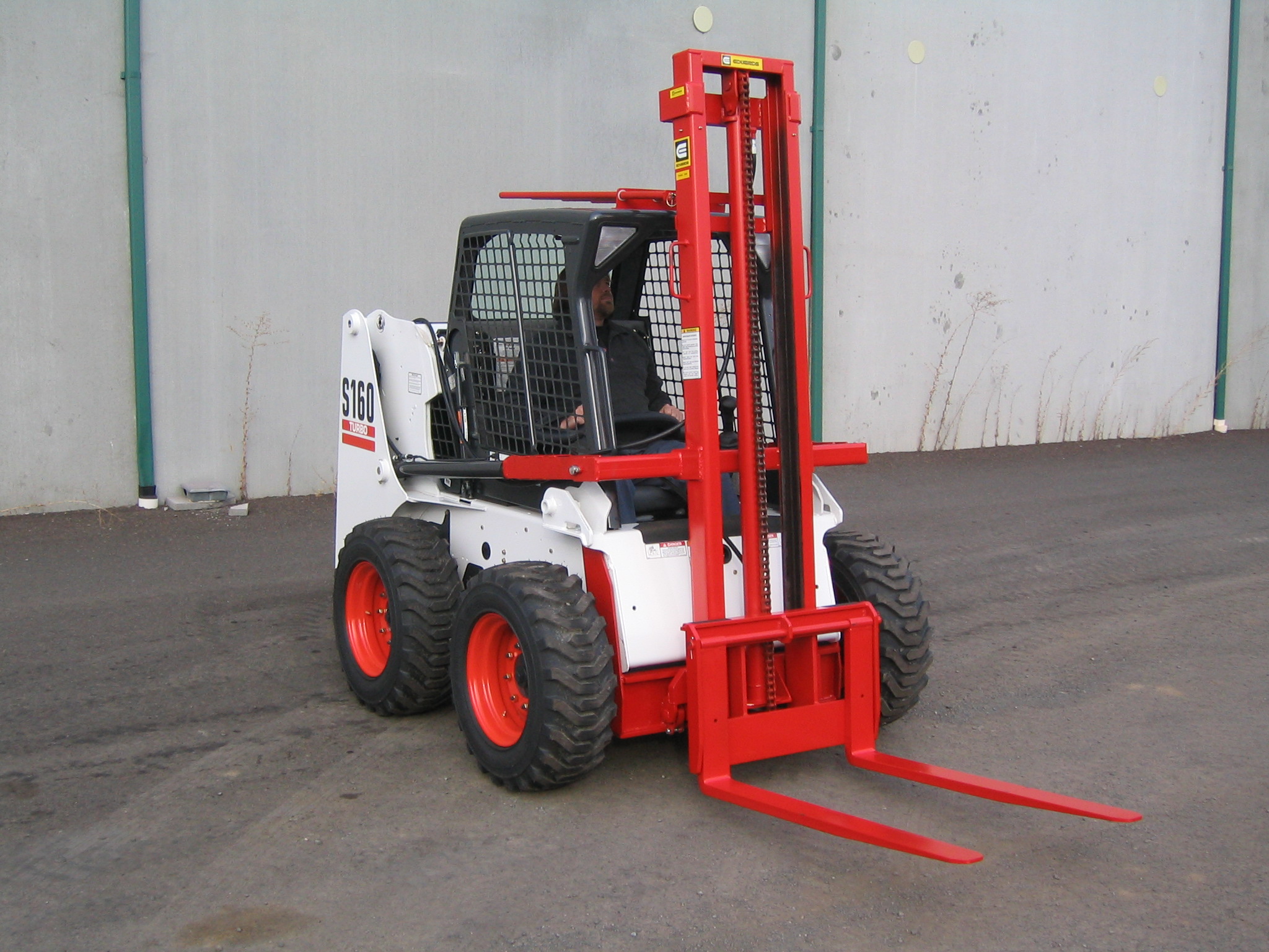Edwards TT5800 Skid Steer Fork Lift By Edwards Equipment Company