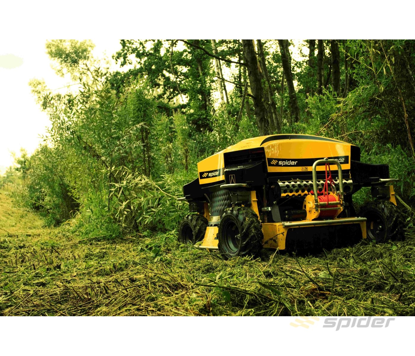 Spider ILD02 EFI Slope Mowers Slope Mower by DVOŘÁK