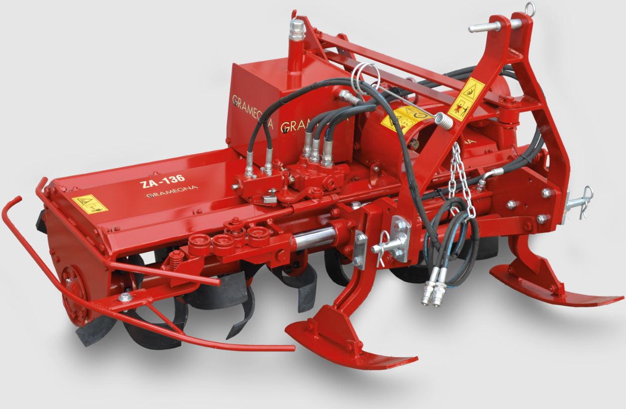 ZA - Hoeing Machines - Rotary Hoe With Automatic Side Shift ...