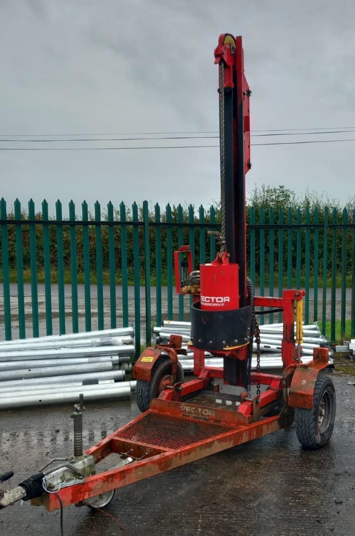 Vector Powerdrive 2 Heavy Duty Version Fence Post Driver