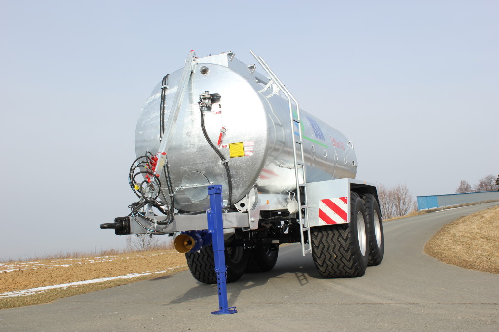 BSA Vacuum Slurry Tanker Pressure Distribution Slurry