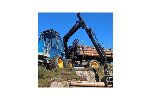 Rottne - F11D - Forest - Forwarder Rottne - 8-Wheel Forwarder ...