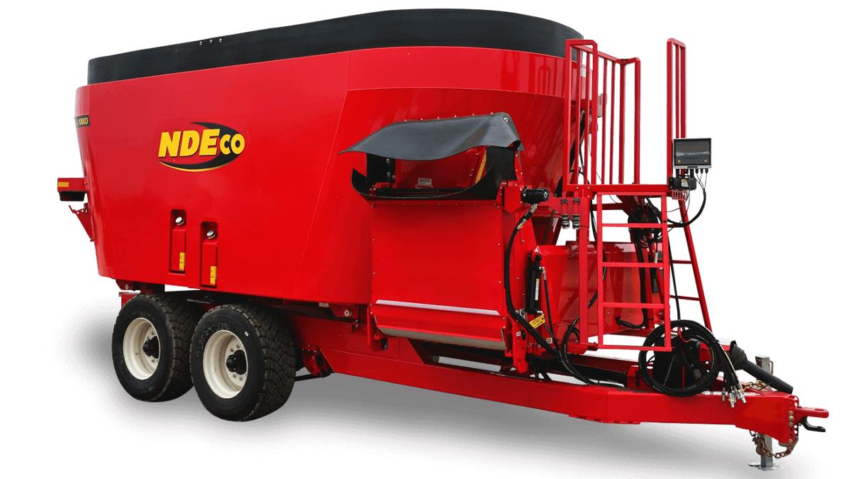 NDEco FS Series Vertical Livestock Feed Mixers Dual