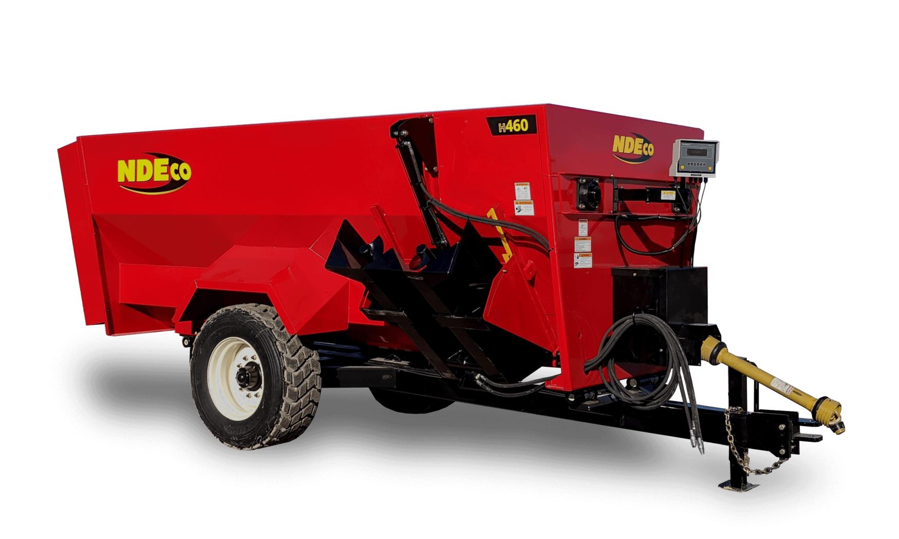 NDEco H Series Horizontal Livestock Feed Mixers Auger