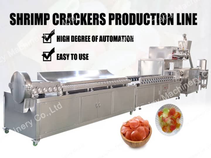 Taizy TZ Prawn Cracker Making Machine by Shuliy Machinery